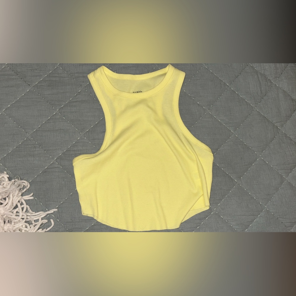 Yellow target crop top- brand new!!!